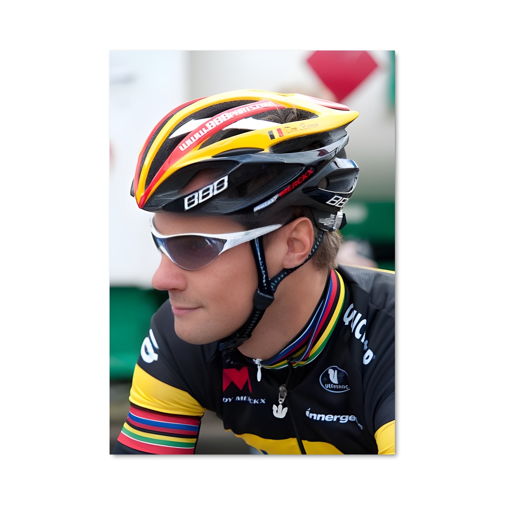 Poster Tom boonen cyclistes